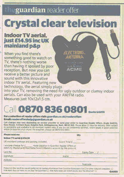  Guardian scam 'electronic antenna' 