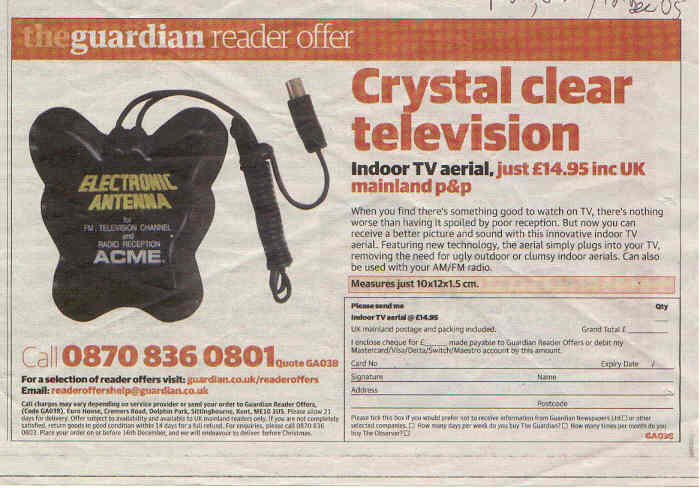 Guardian scam 'electronic antenna' 